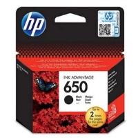 HP 650 Siyah (Black) Kartuş CZ101A - 1